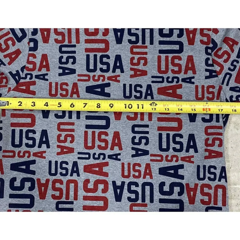 Eleven Boys Youth T-shirt Tee Pullover USA AMERICAN LOGO GRAY‎ T SHIRT Cotton